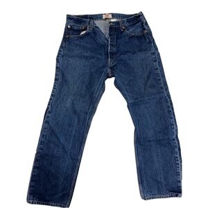 Levi’s Original 501 straight leg button-fly jeans 36X32